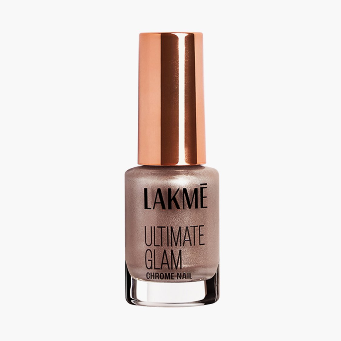 LAKME Ultimate Glam Chrome Nail Polish - Champagne - 6ml