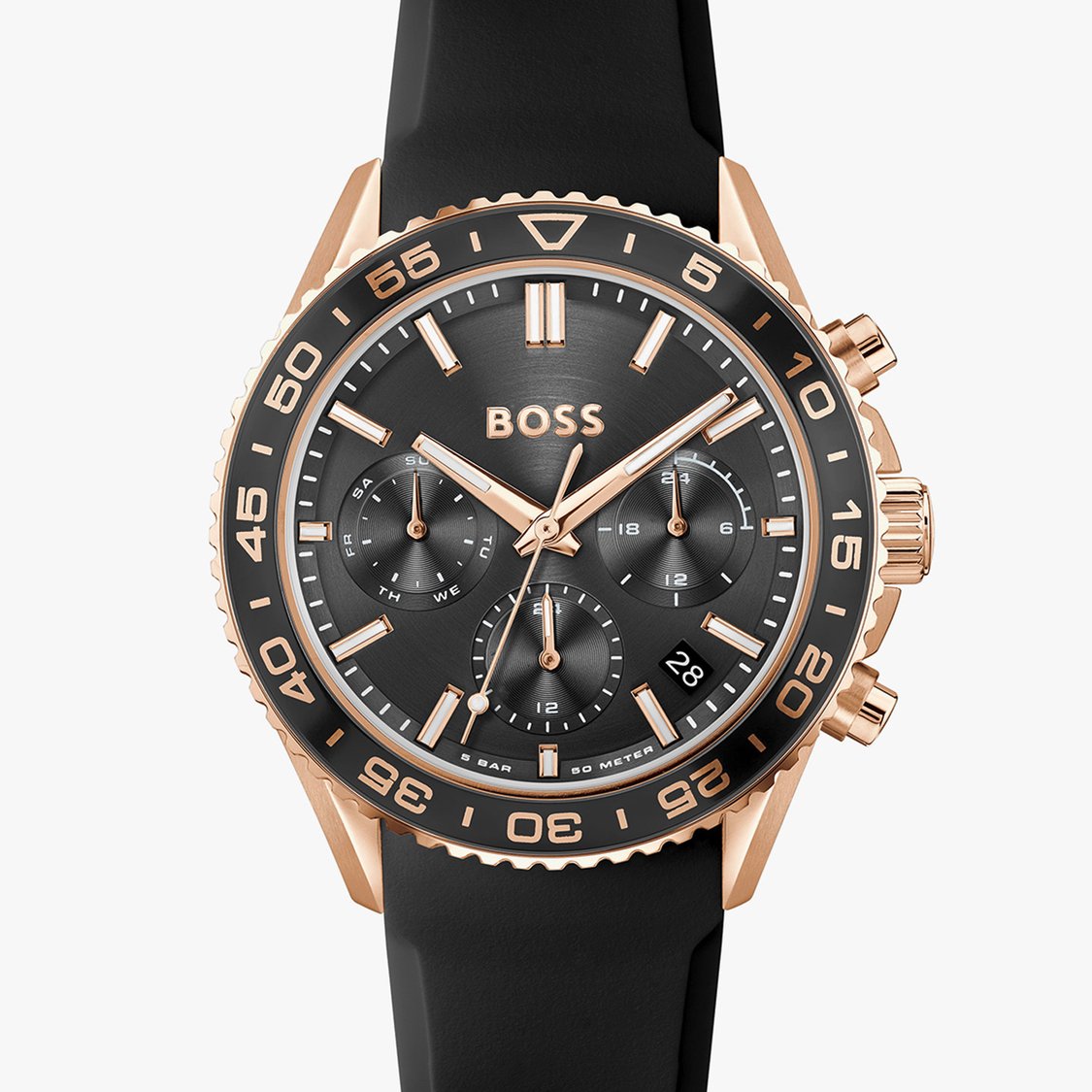 Buy BOSS Runner Women Multifunction Watch with Silicone Strap