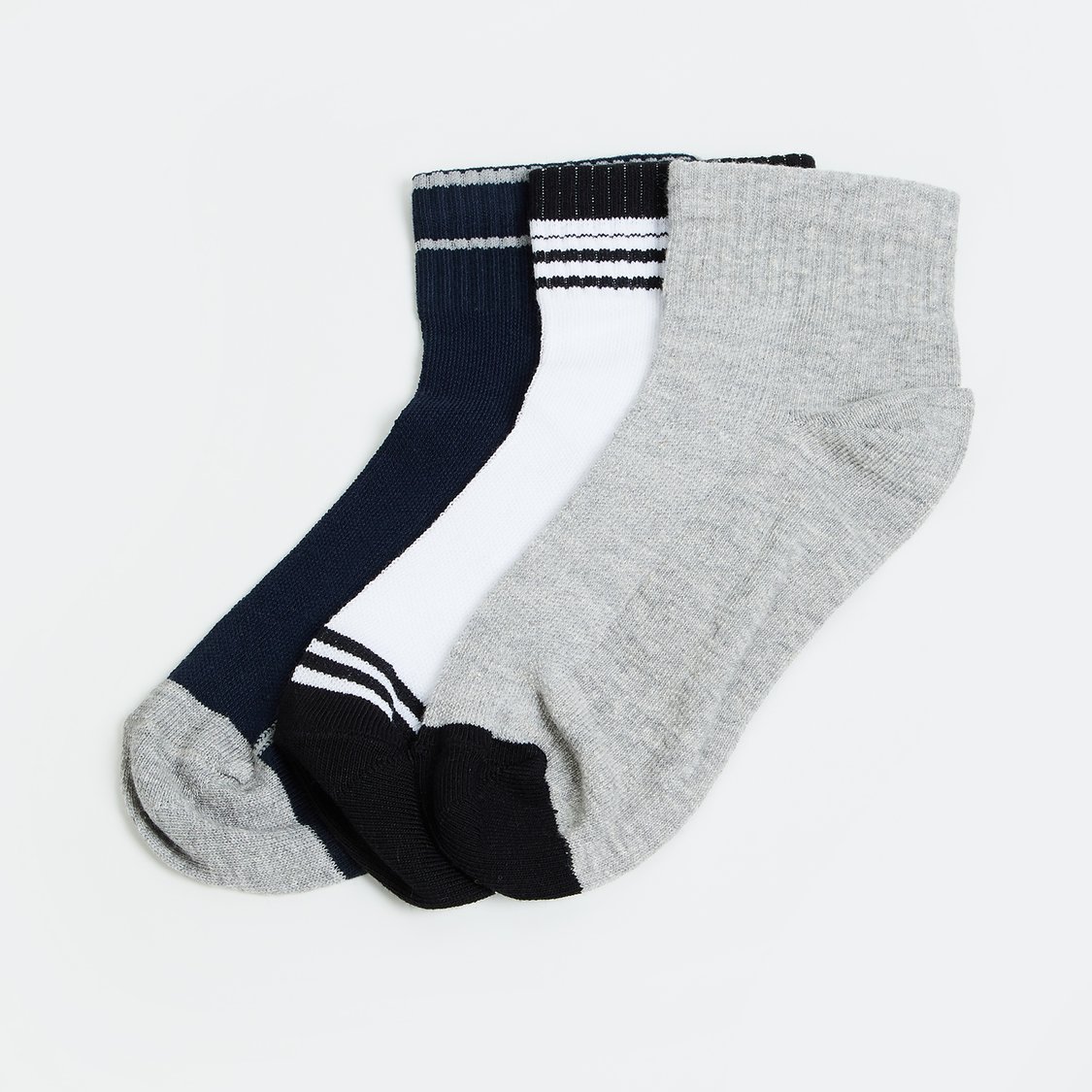 FAME FOREVER Boys Knitted Socks - Pack of 3