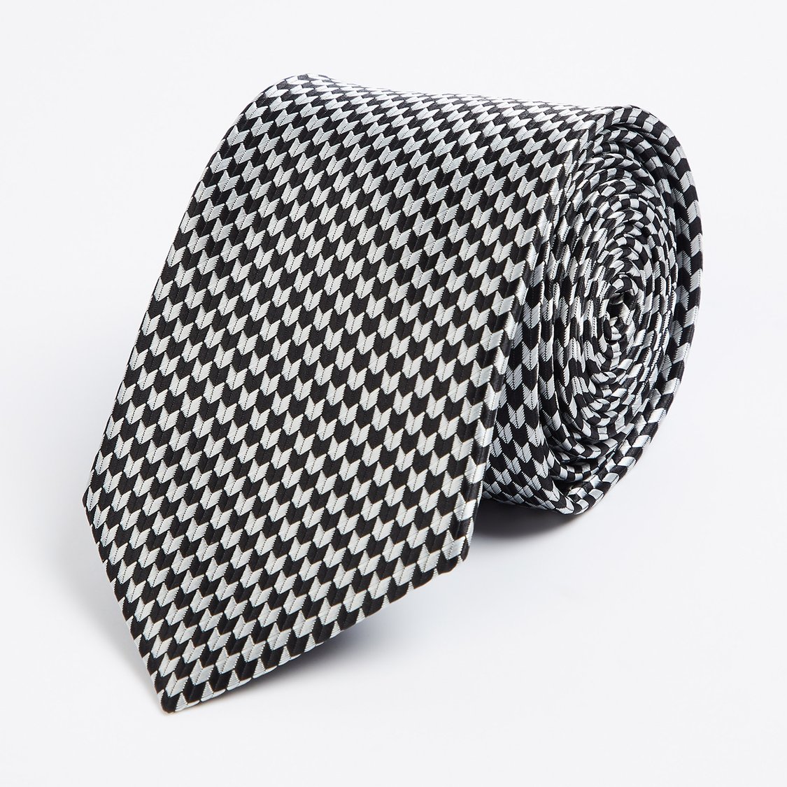 PARK AVENUE Men Printed Slim Formal Tie
