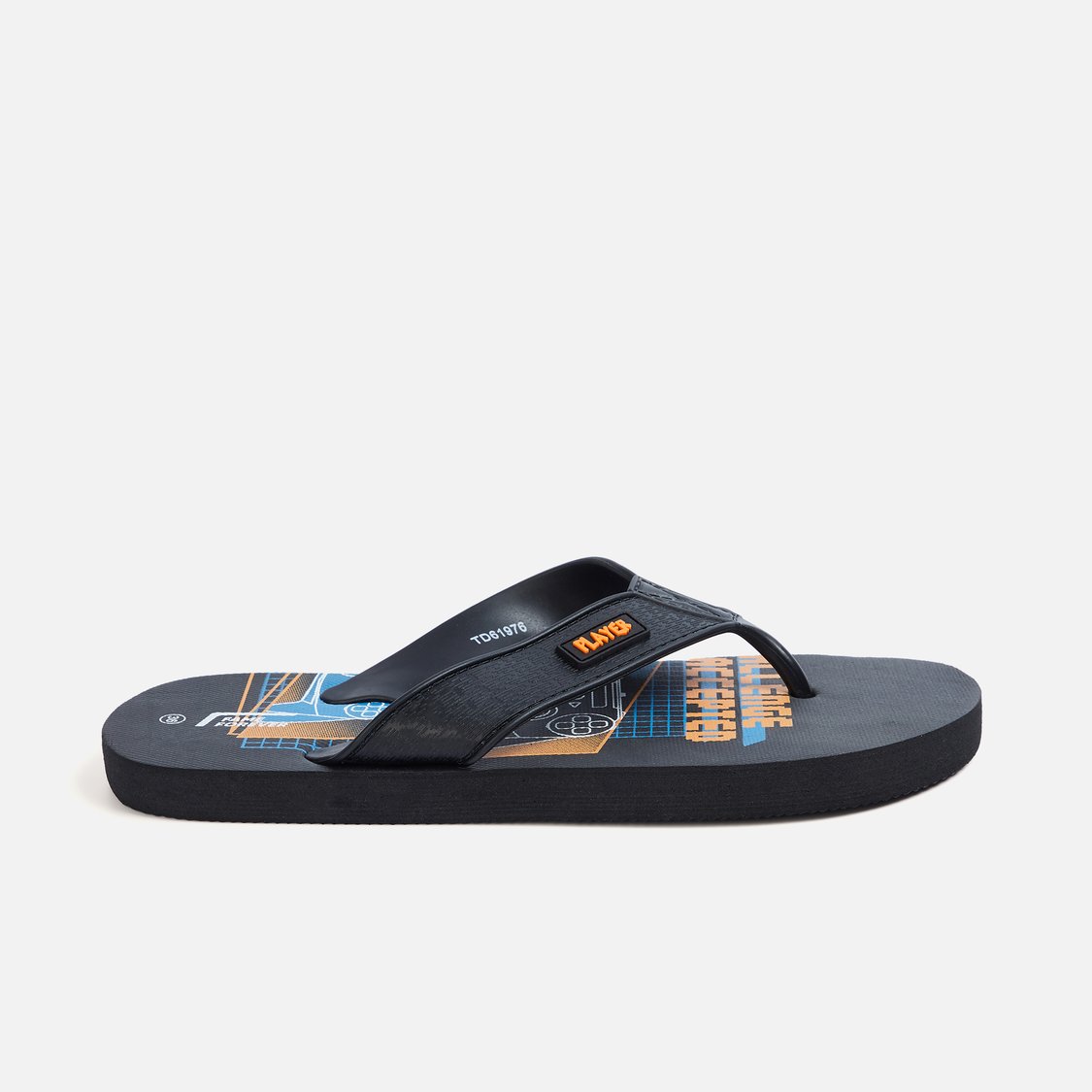 FAME FOREVER Graphic Printed Flip-Flops