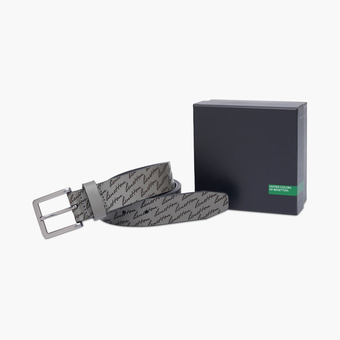 UNITED COLORS OF BENETTON Men Brand Print Casual Belt