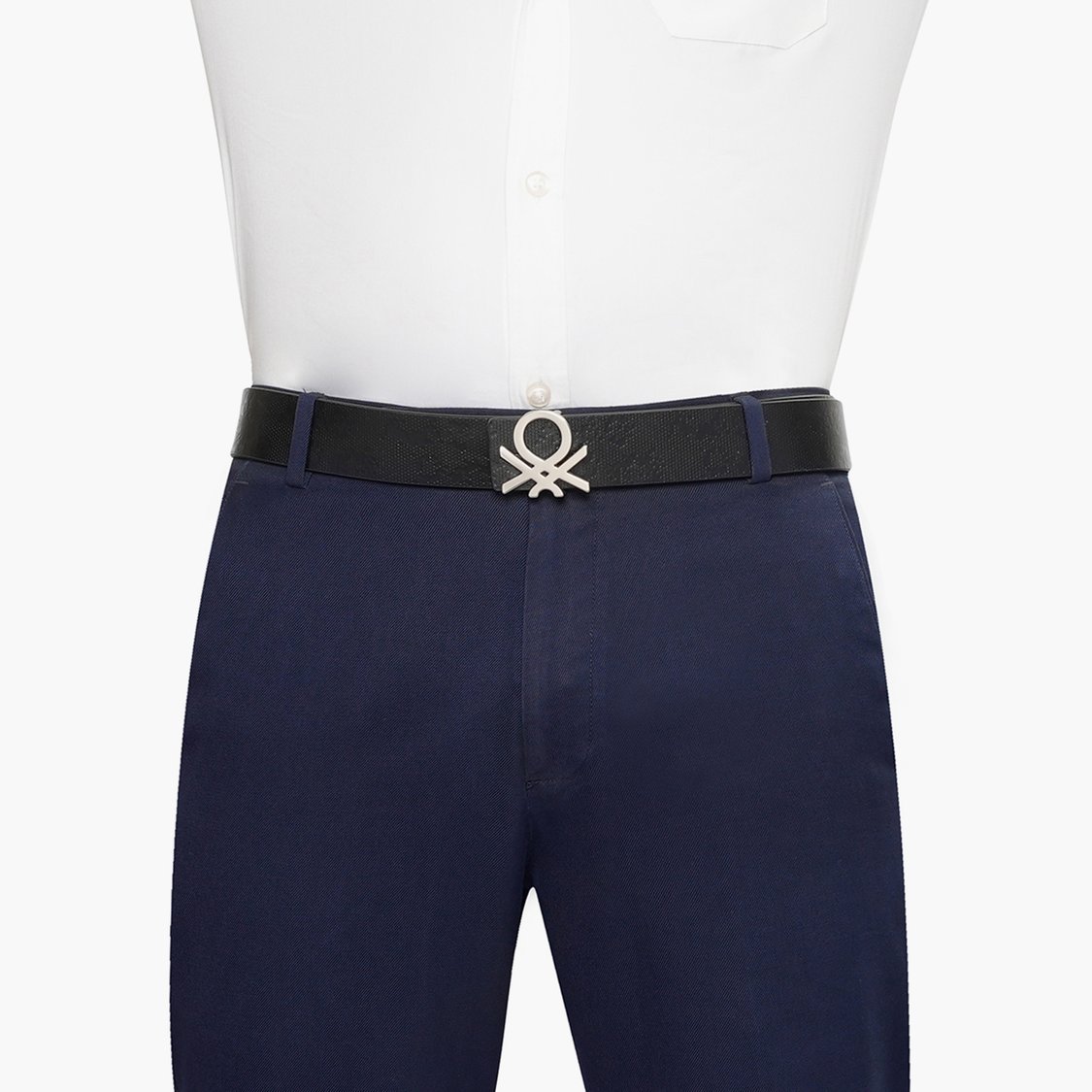 UNITED COLORS OF BENETTON Men Textured Formal Belt