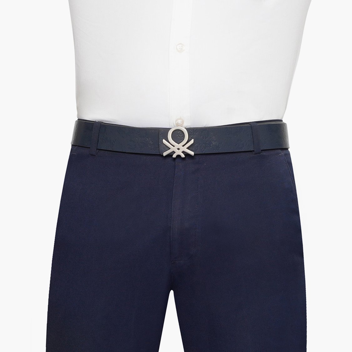 UNITED COLORS OF BENETTON Men Textured Formal Belt