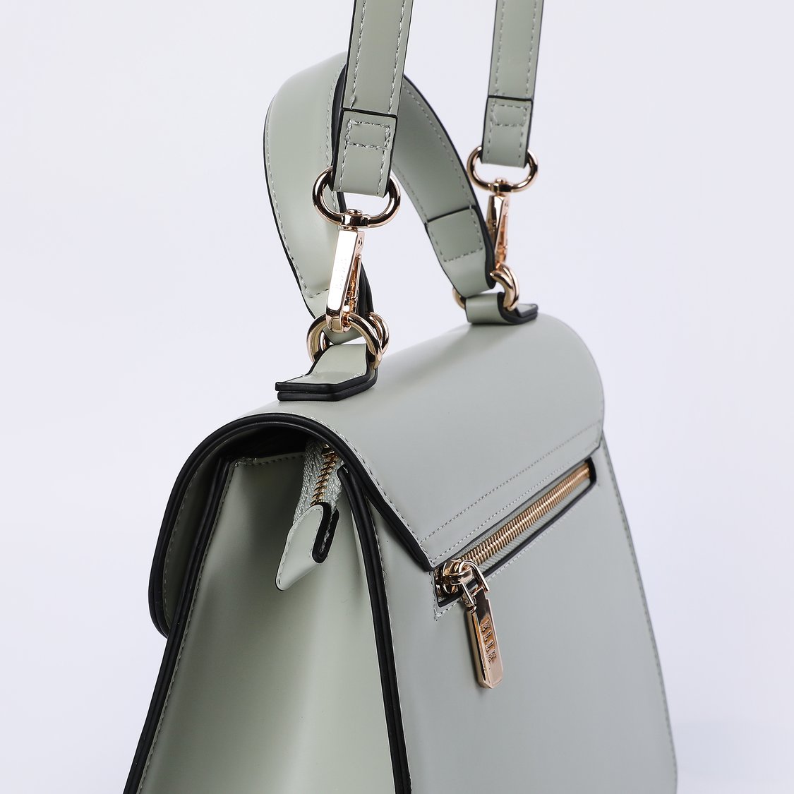 Buy ELLE Quilted Effect Shoulder Bag from Elle at just INR 4999.0