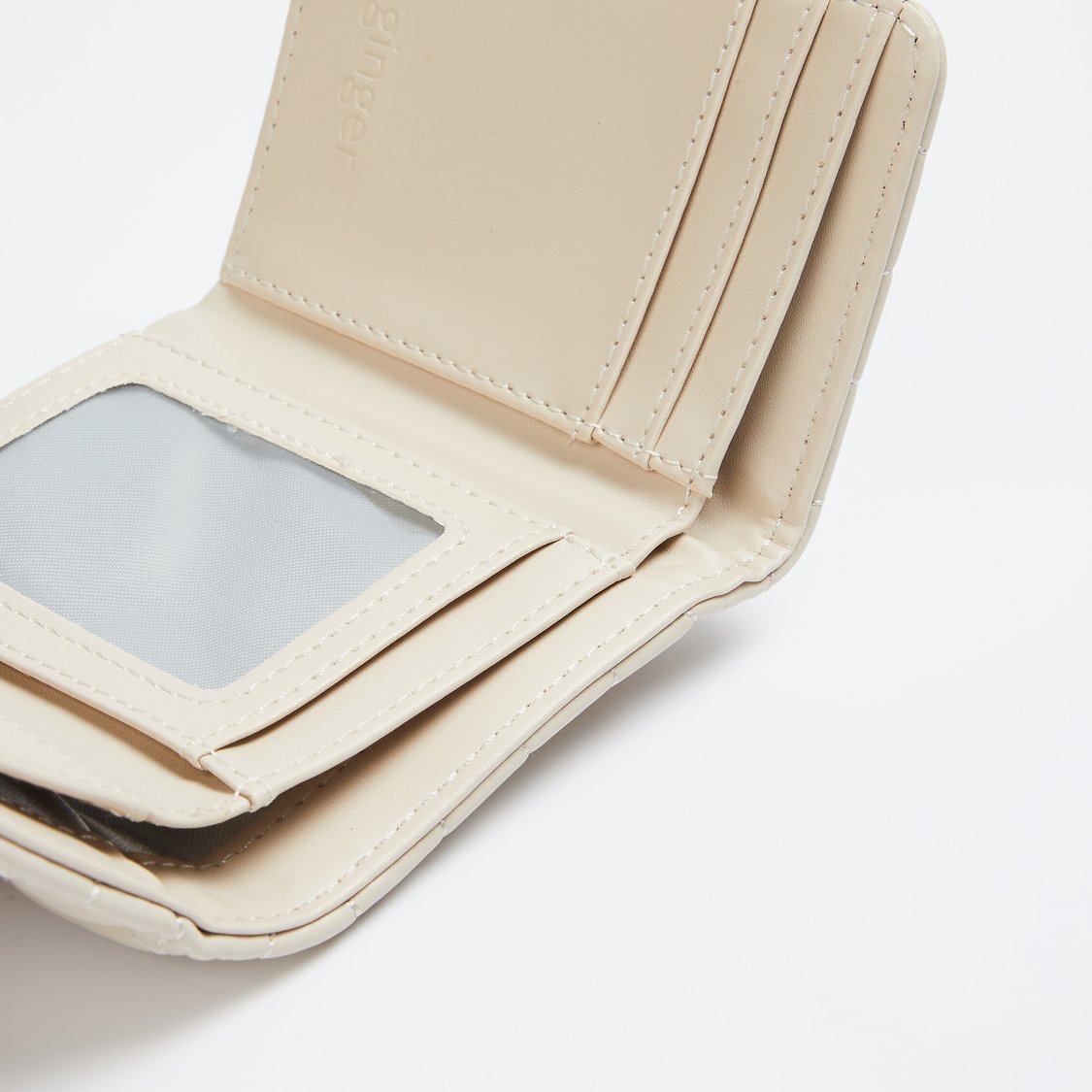 GINGER Quilted Tri-Fold Wallet