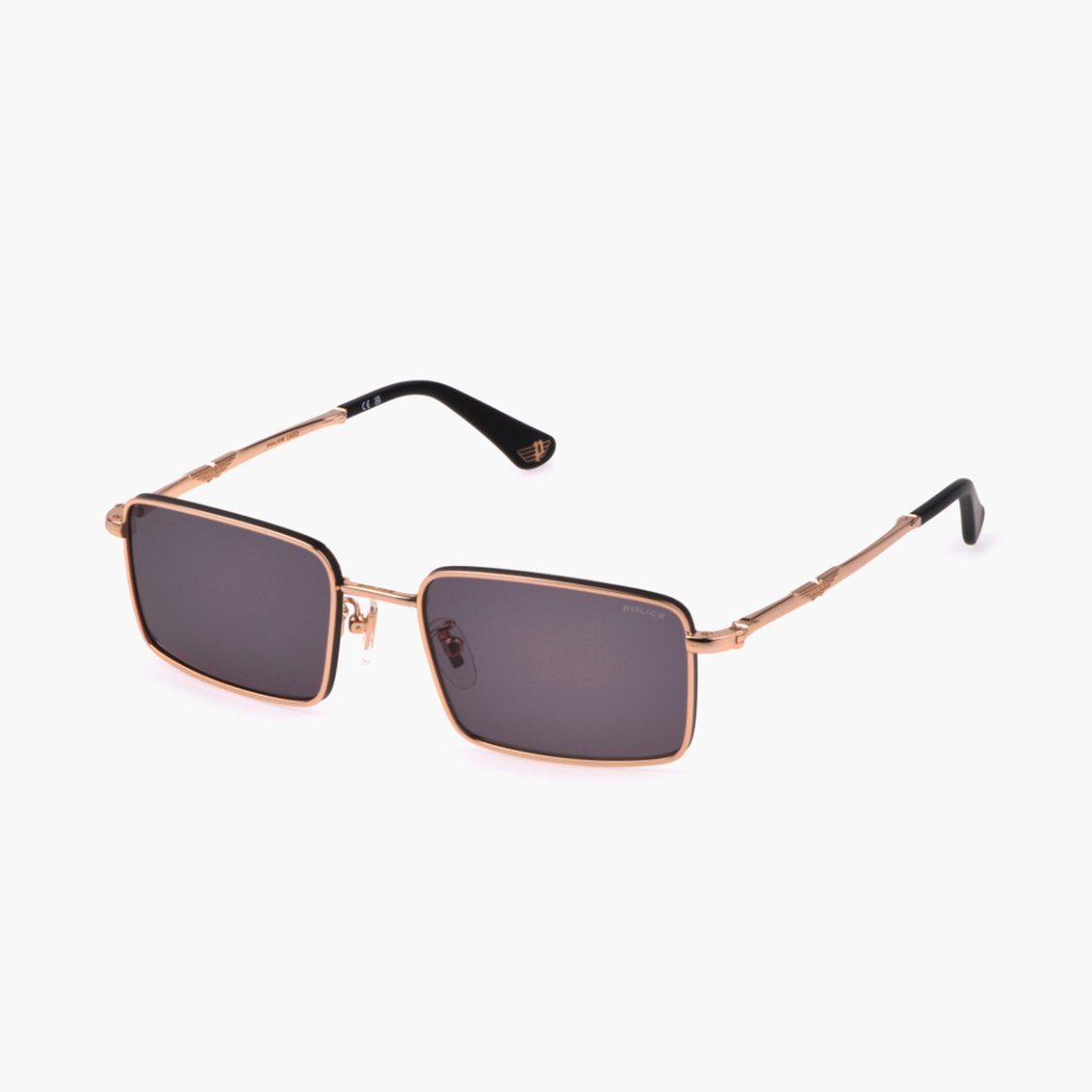 POLICE UV Protected Rectangle Sunglasses - SPLL85K54302