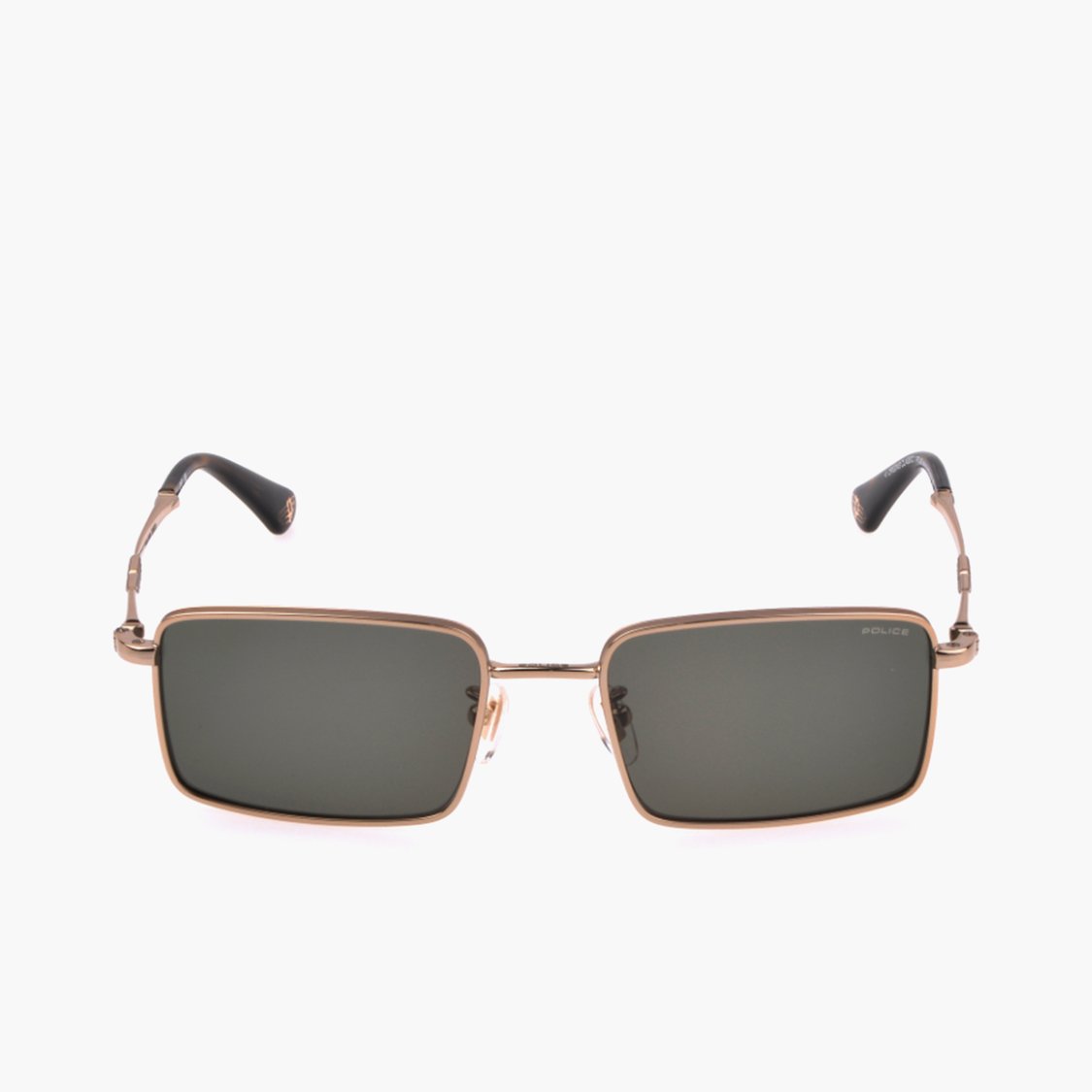POLICE UV Protected Rectangle Sunglasses - SPLL85K548M2