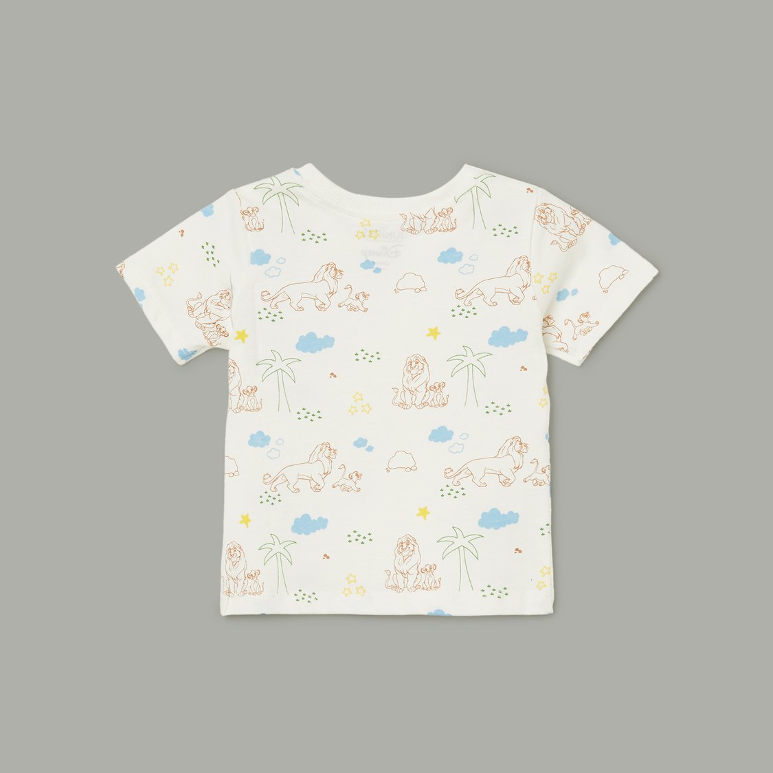 JUNIORS The Lion King Print Dungaree with T-shirt