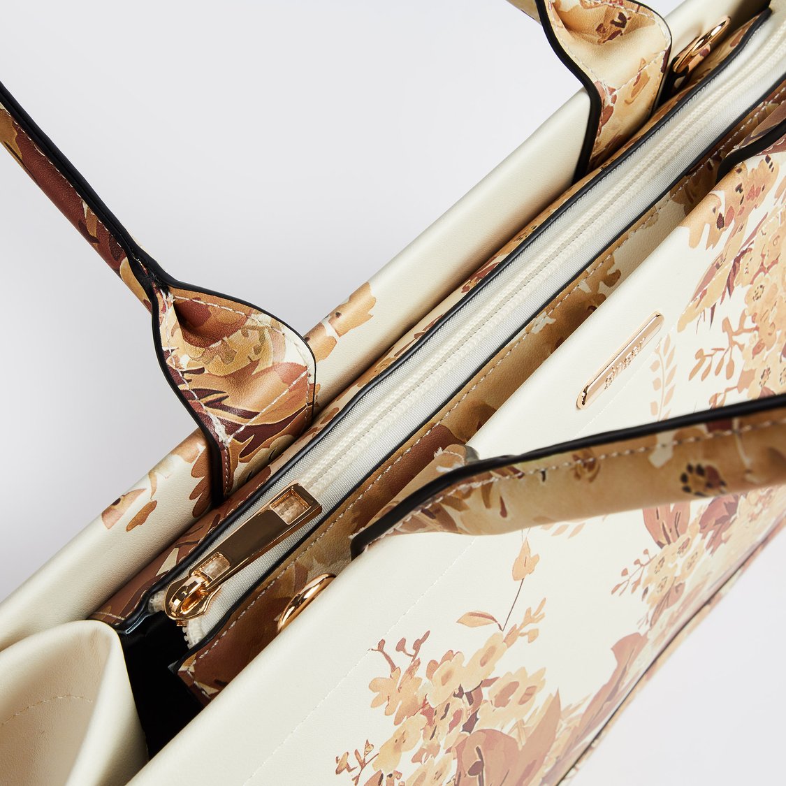 GINGER Floral Print Laptop Bag