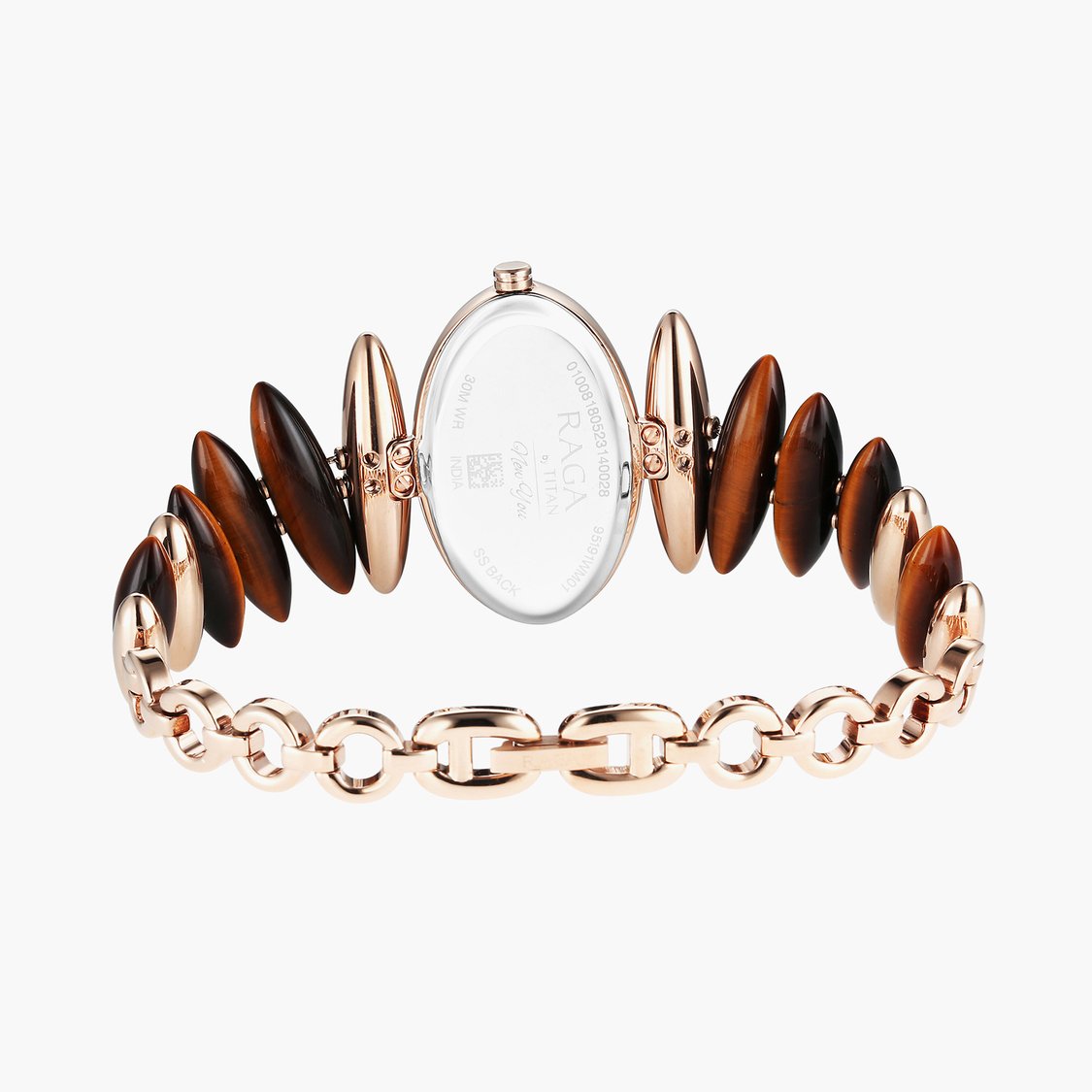 Buy TITAN Raga New You Women Tiger Eye Stone Analog Watch - Main Image