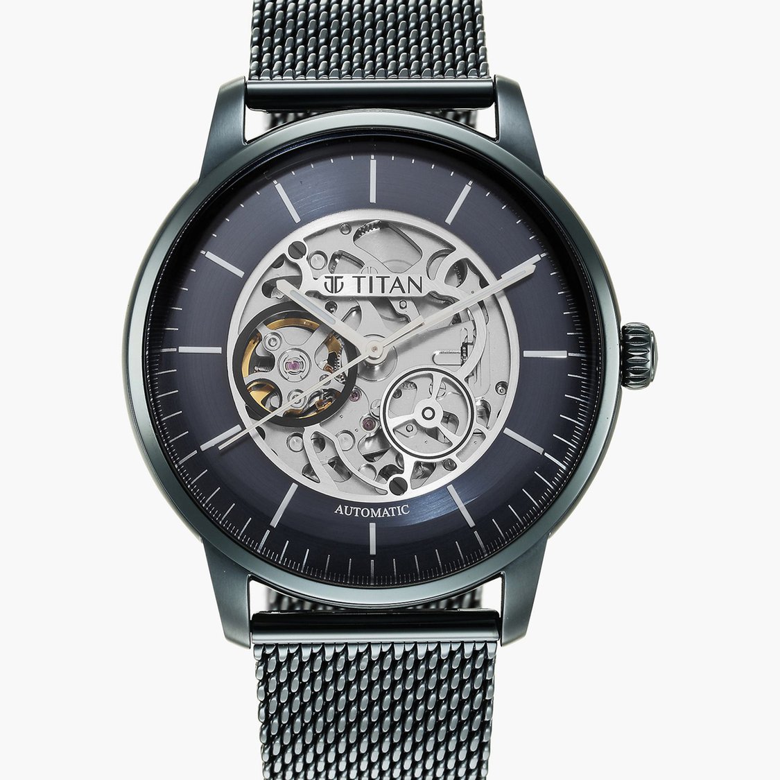TITAN Men Automatic Watch - NS90110QM01