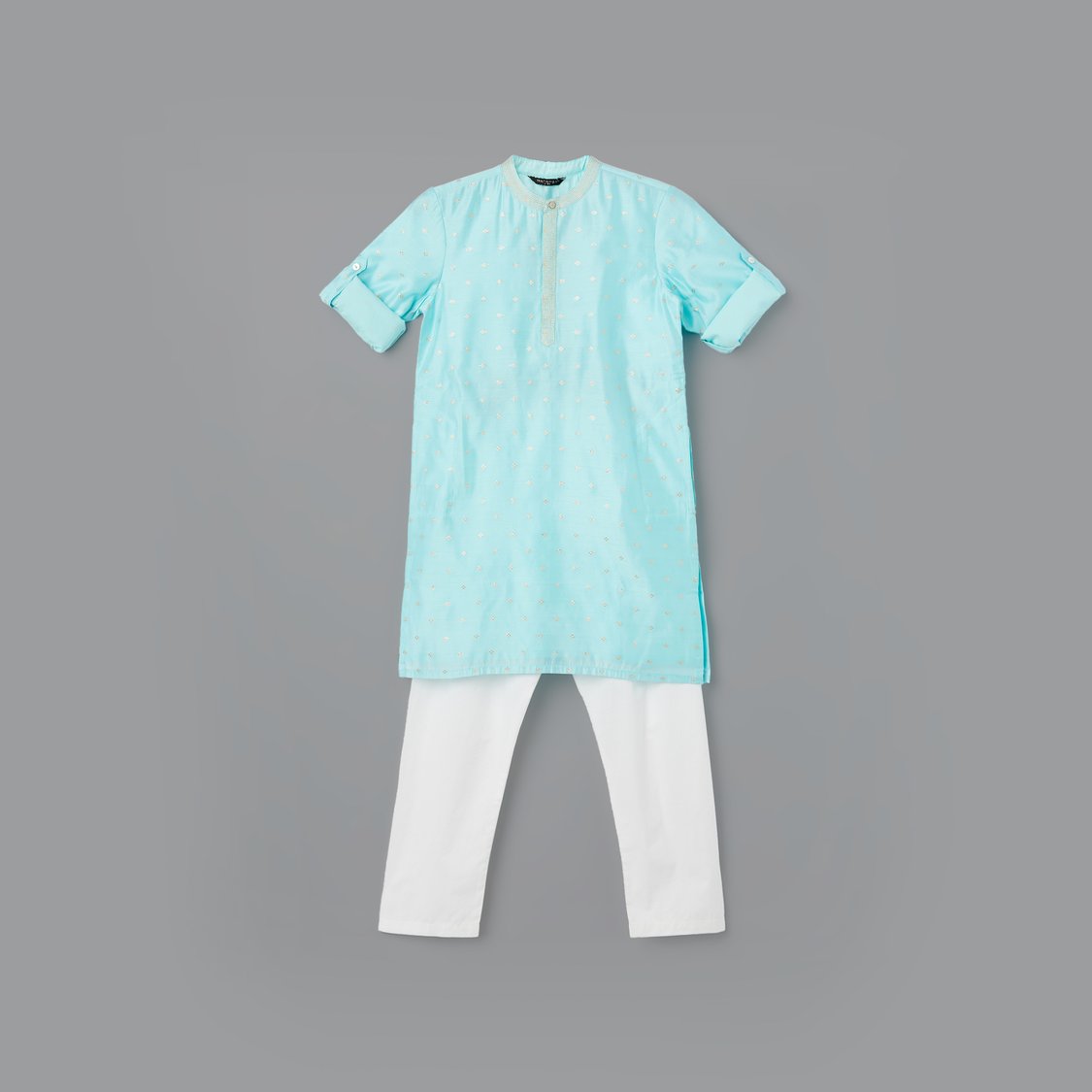 MELANGE Woven Kurta Set