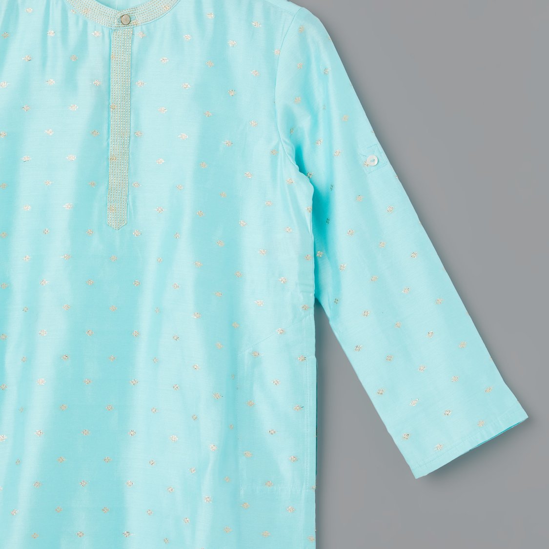 MELANGE Woven Kurta Set