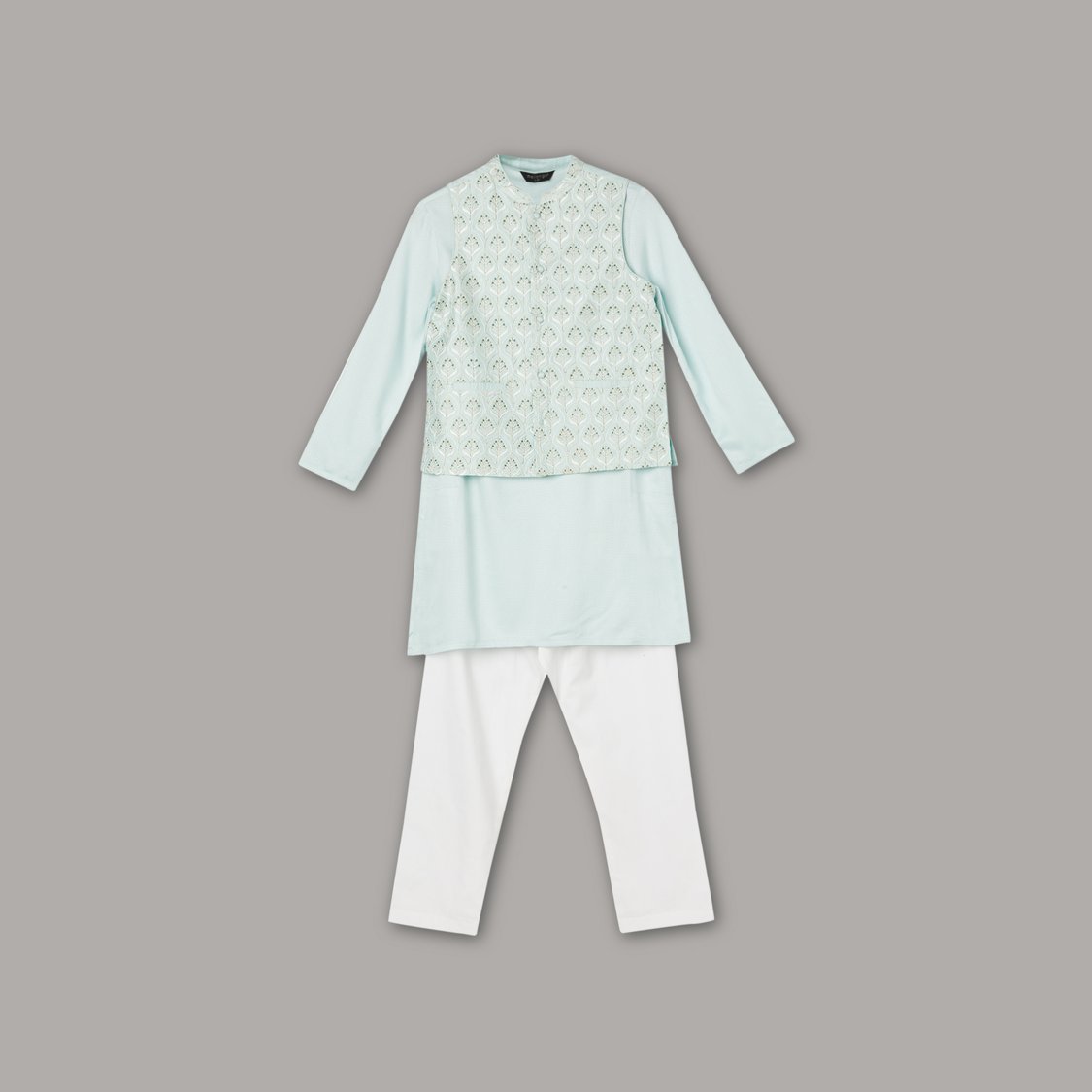 MELANGE Printed Kurta and Pyjama Set