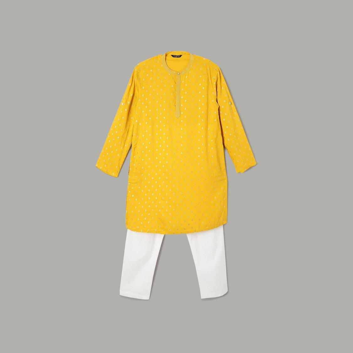 MELANGE Woven Design Kurta Set