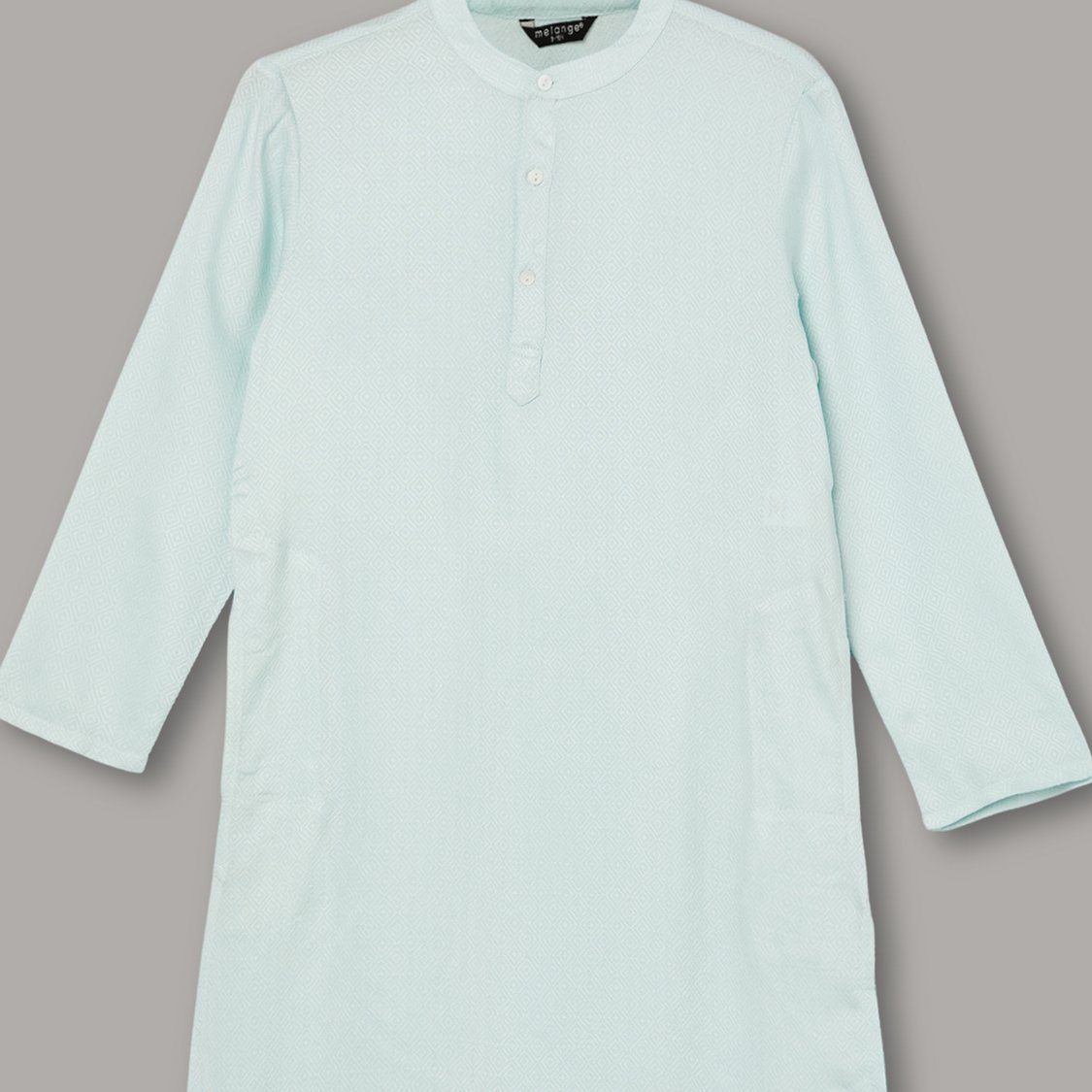 MELANGE Embroidered Straight Kurta Set