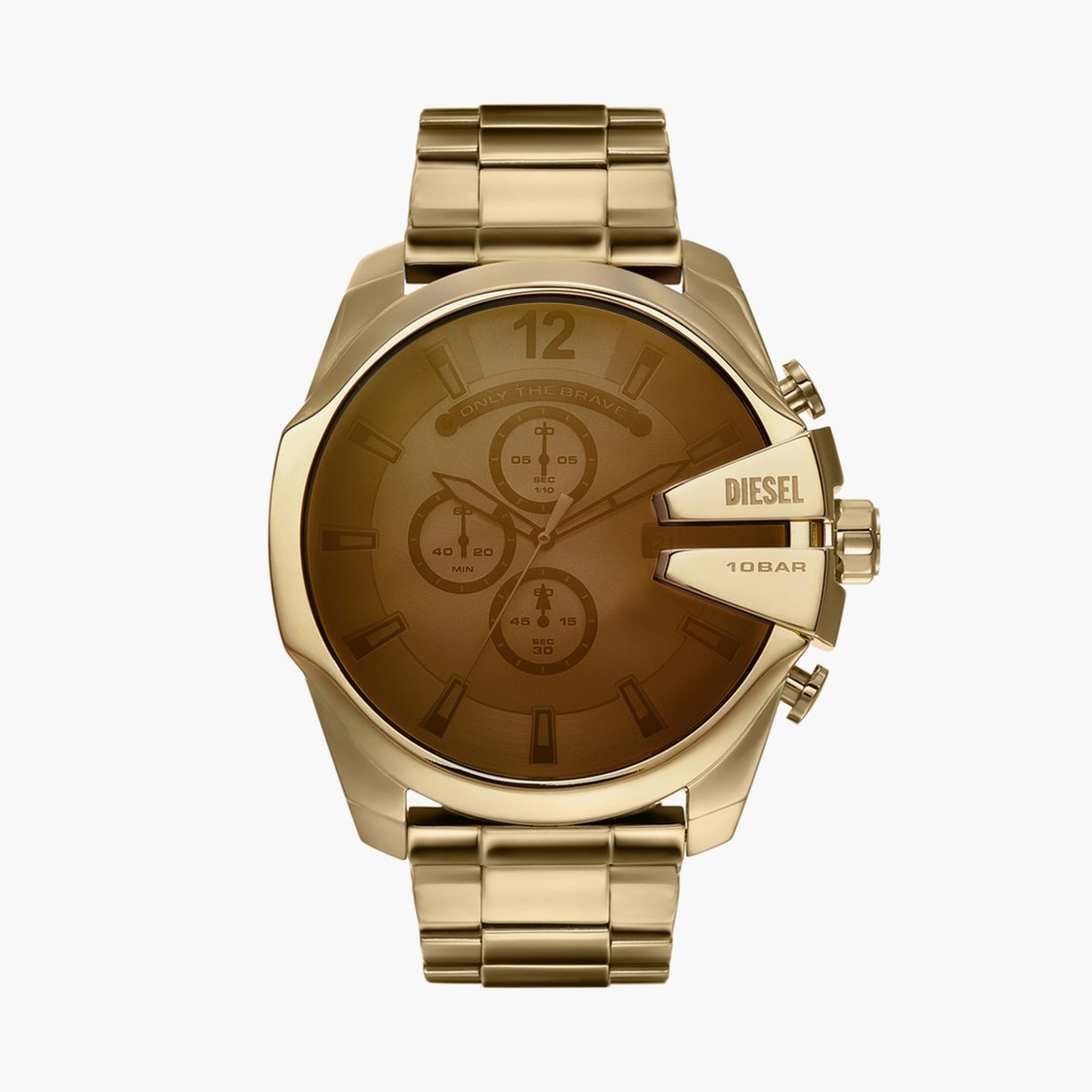 Buy DIESEL Mega Chief Men Chronograph Watch with Metal Strap