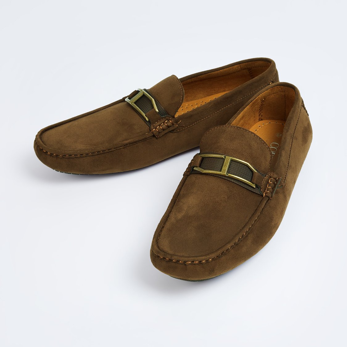 CODE Men Solid Slip-on Formal Loafers