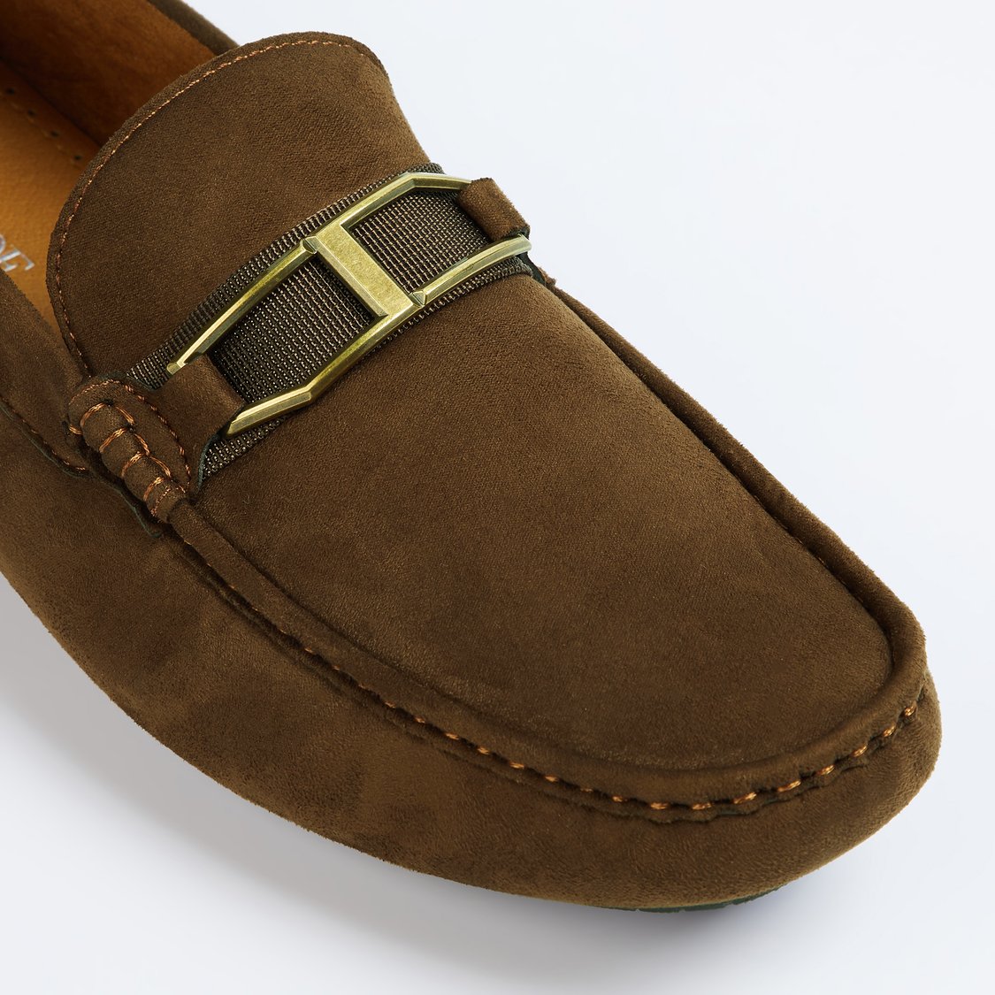 CODE Men Solid Slip-on Formal Loafers