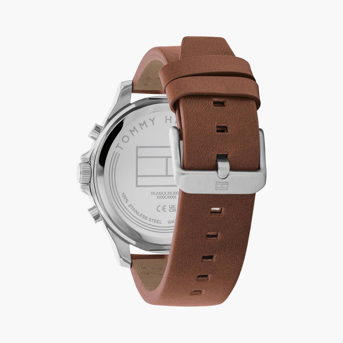 TOMMY HILFIGER Men Leather Strap Multifuction Watch TH1710633