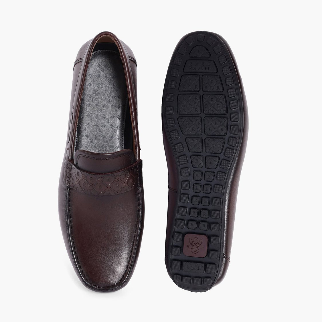 RARE RABBIT Bold Men Leather Loafers