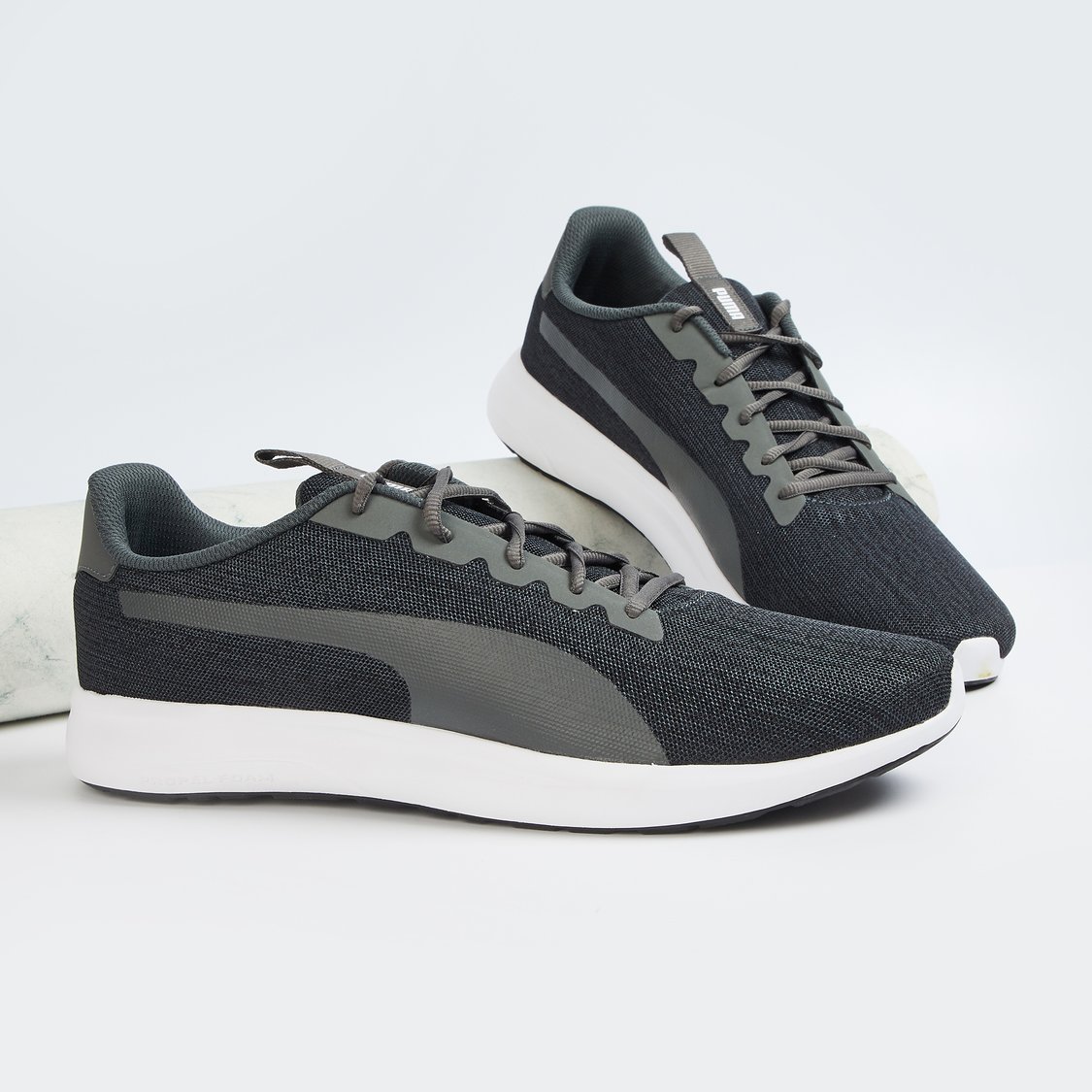 Buy PUMA Jigsaw V1 Men Knitted Running Shoes from PUMA at just INR 4799.0