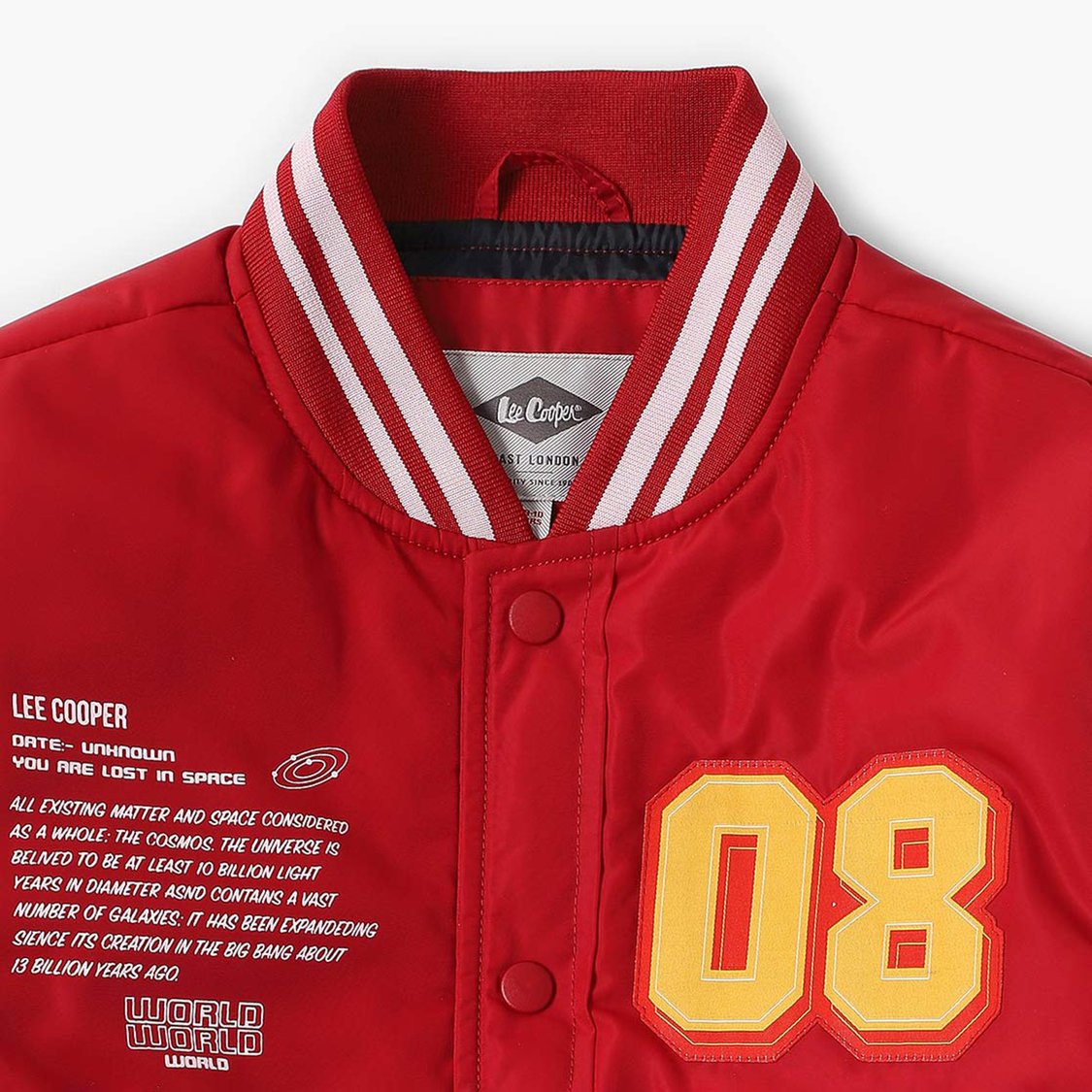 Buy LEE COOPER JUNIORS Boys Colourblocked Varsity Jacket from Lee