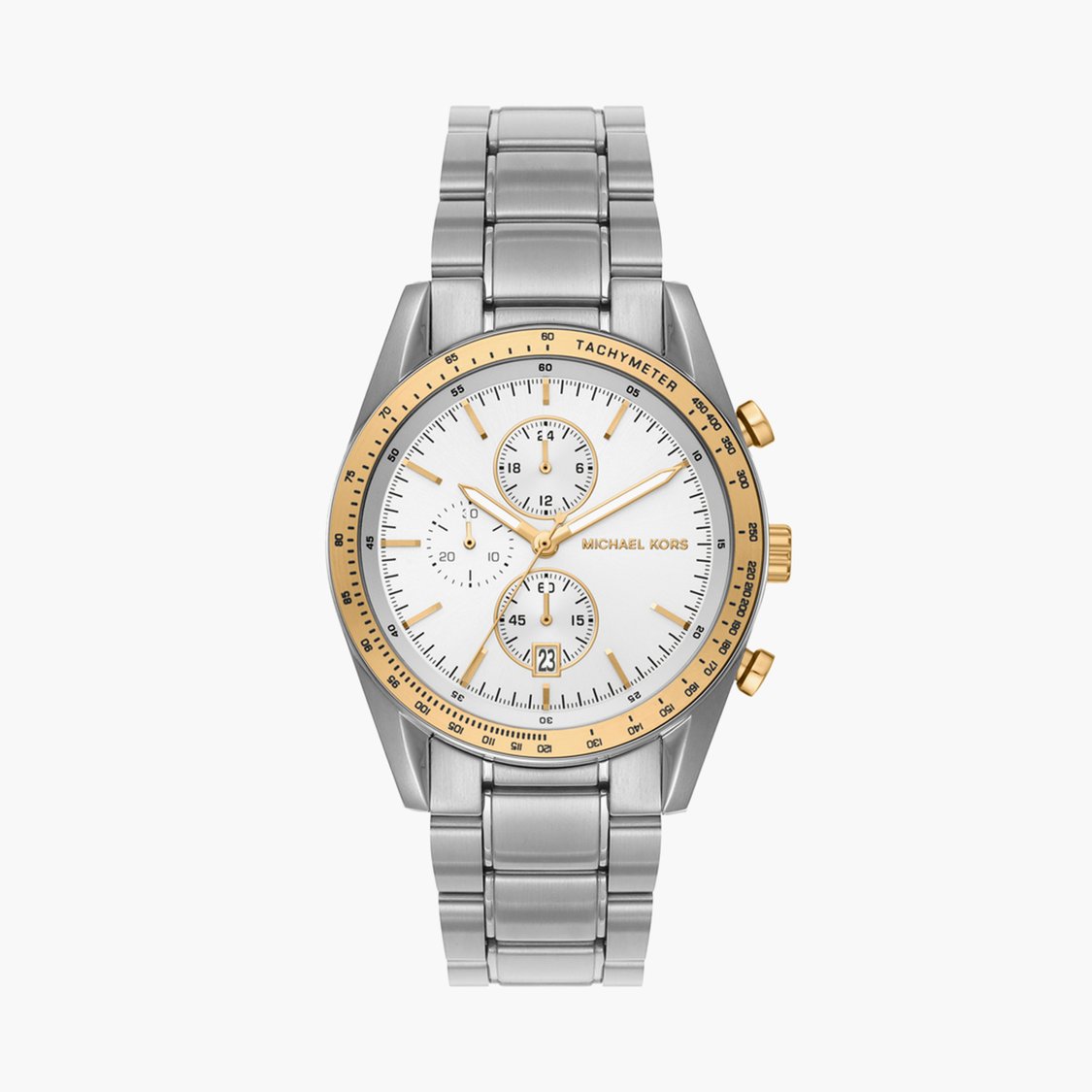 Buy MICHAEL KORS Accelerator Chronograph Watch with Metal Strap