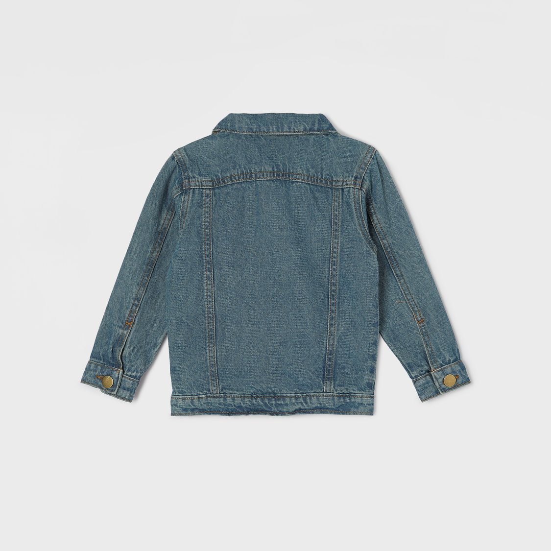 JUNIORS Washed Denim Jacket