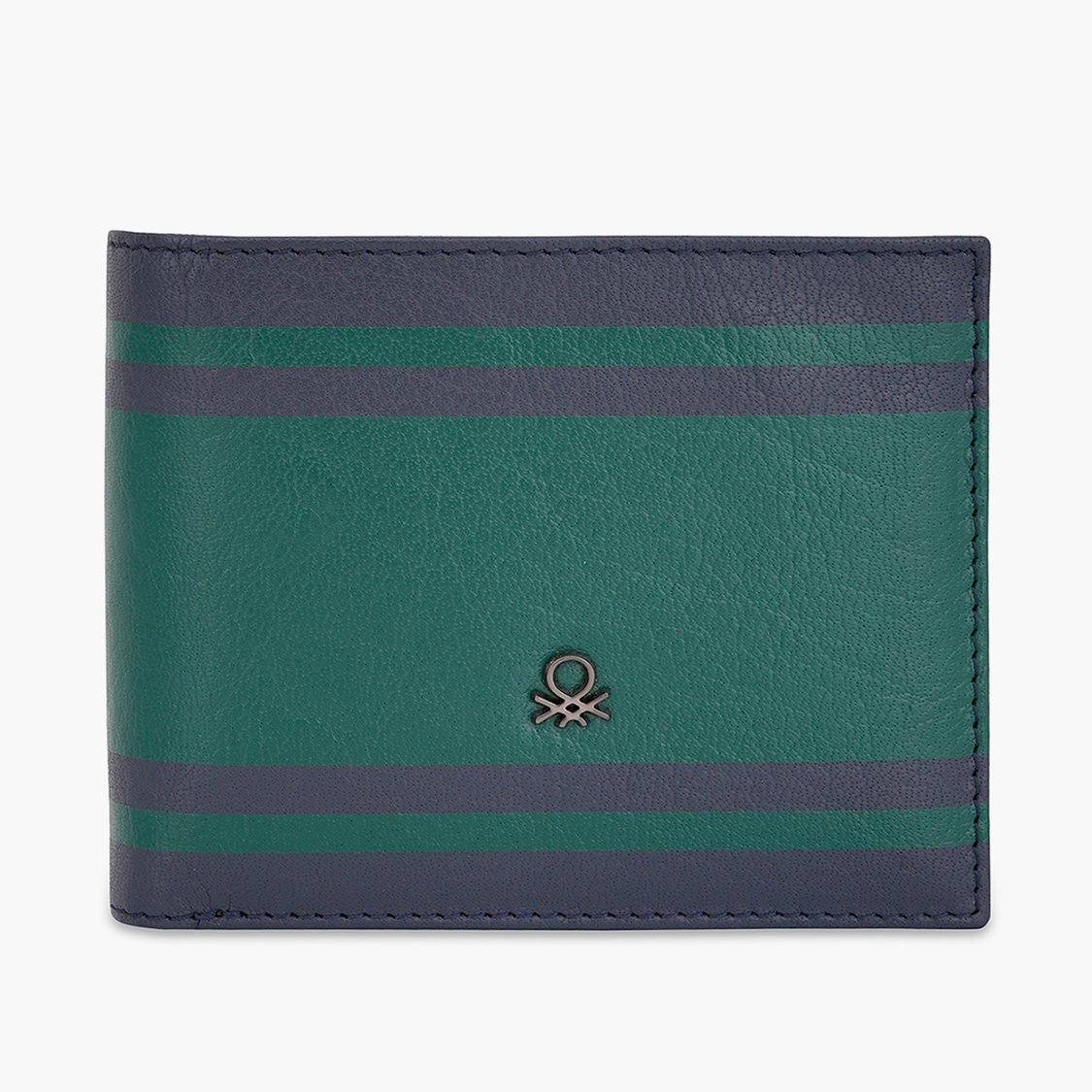 UNITED COLORS OF BENETTON Men Striped Bi-Fold Wallet