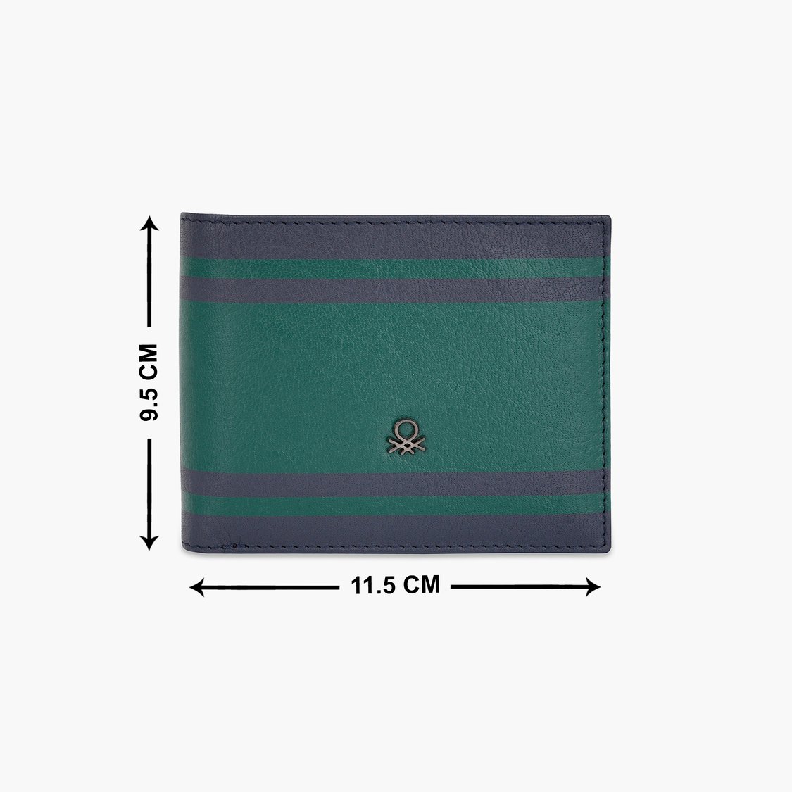 UNITED COLORS OF BENETTON Men Striped Bi-Fold Wallet