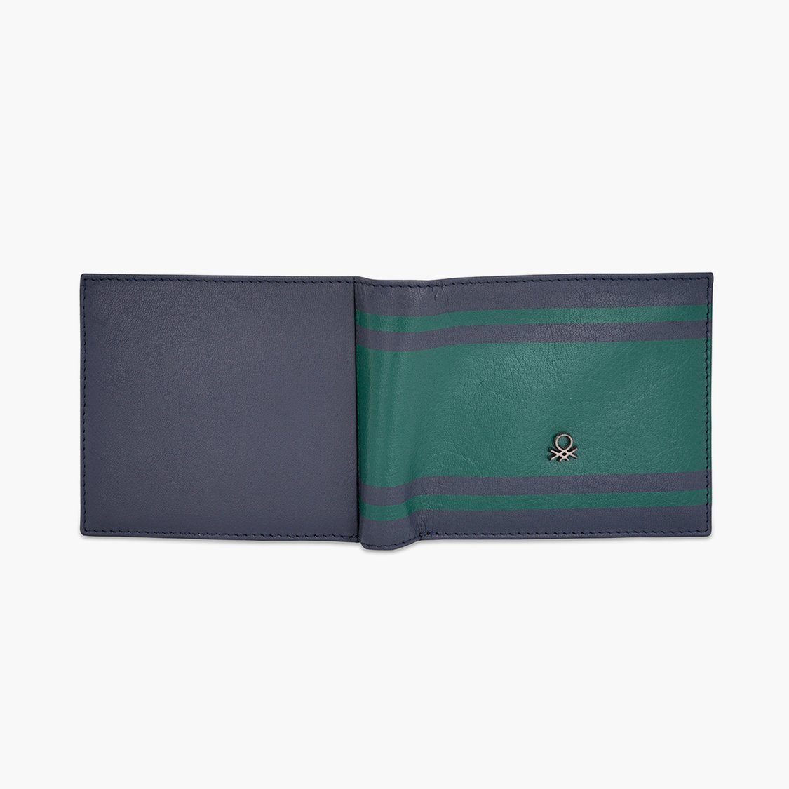 UNITED COLORS OF BENETTON Men Striped Bi-Fold Wallet