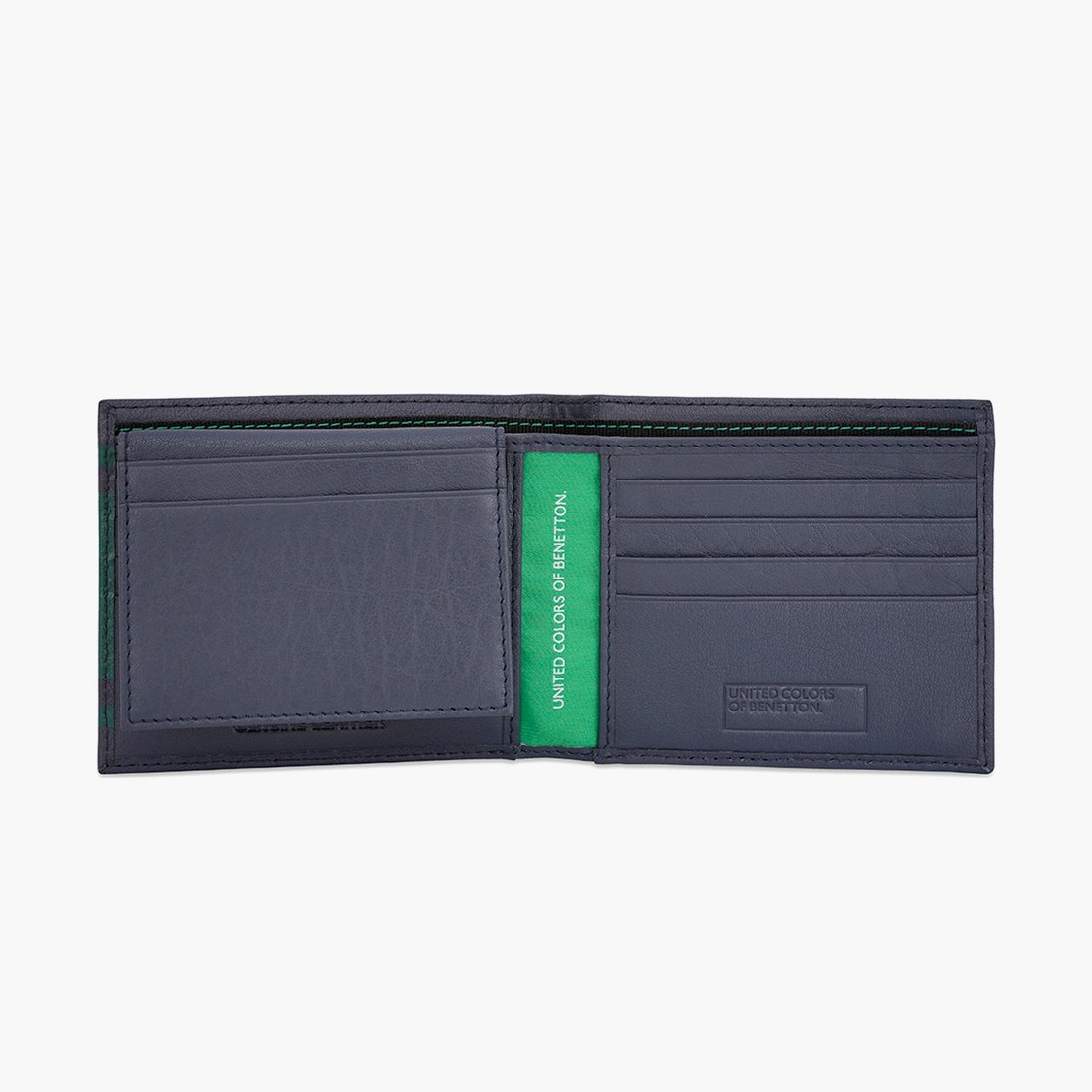 UNITED COLORS OF BENETTON Men Striped Bi-Fold Wallet