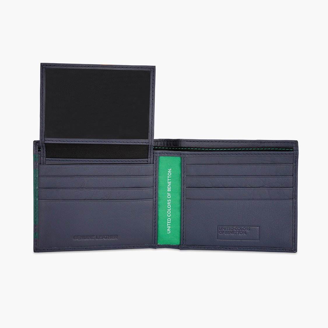 UNITED COLORS OF BENETTON Men Striped Bi-Fold Wallet