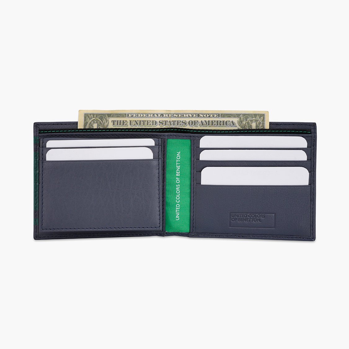 UNITED COLORS OF BENETTON Men Striped Bi-Fold Wallet