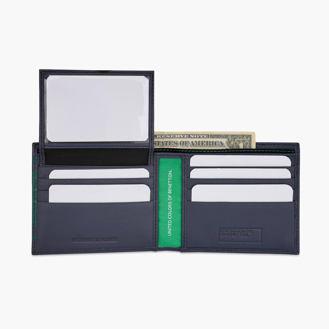 UNITED COLORS OF BENETTON Men Striped Bi-Fold Wallet