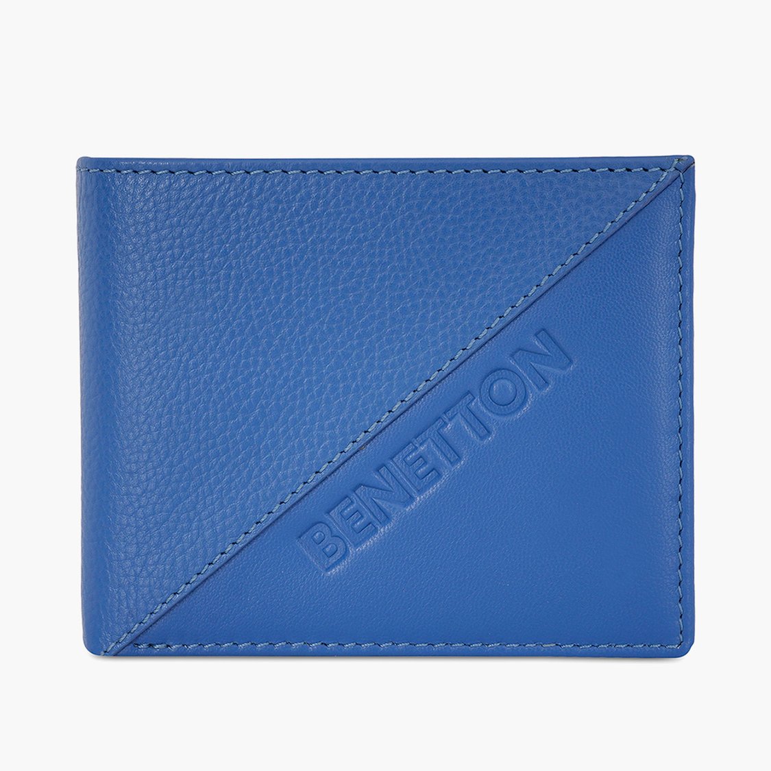 UNITED COLORS OF BENETTON Leather Bi-Fold Wallet