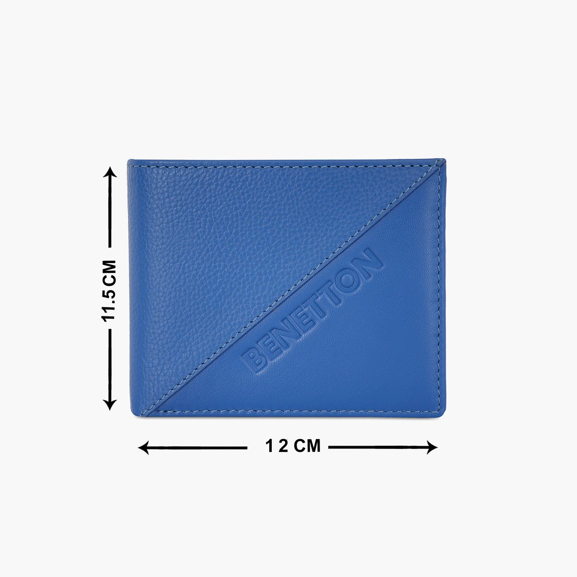 UNITED COLORS OF BENETTON Leather Bi-Fold Wallet