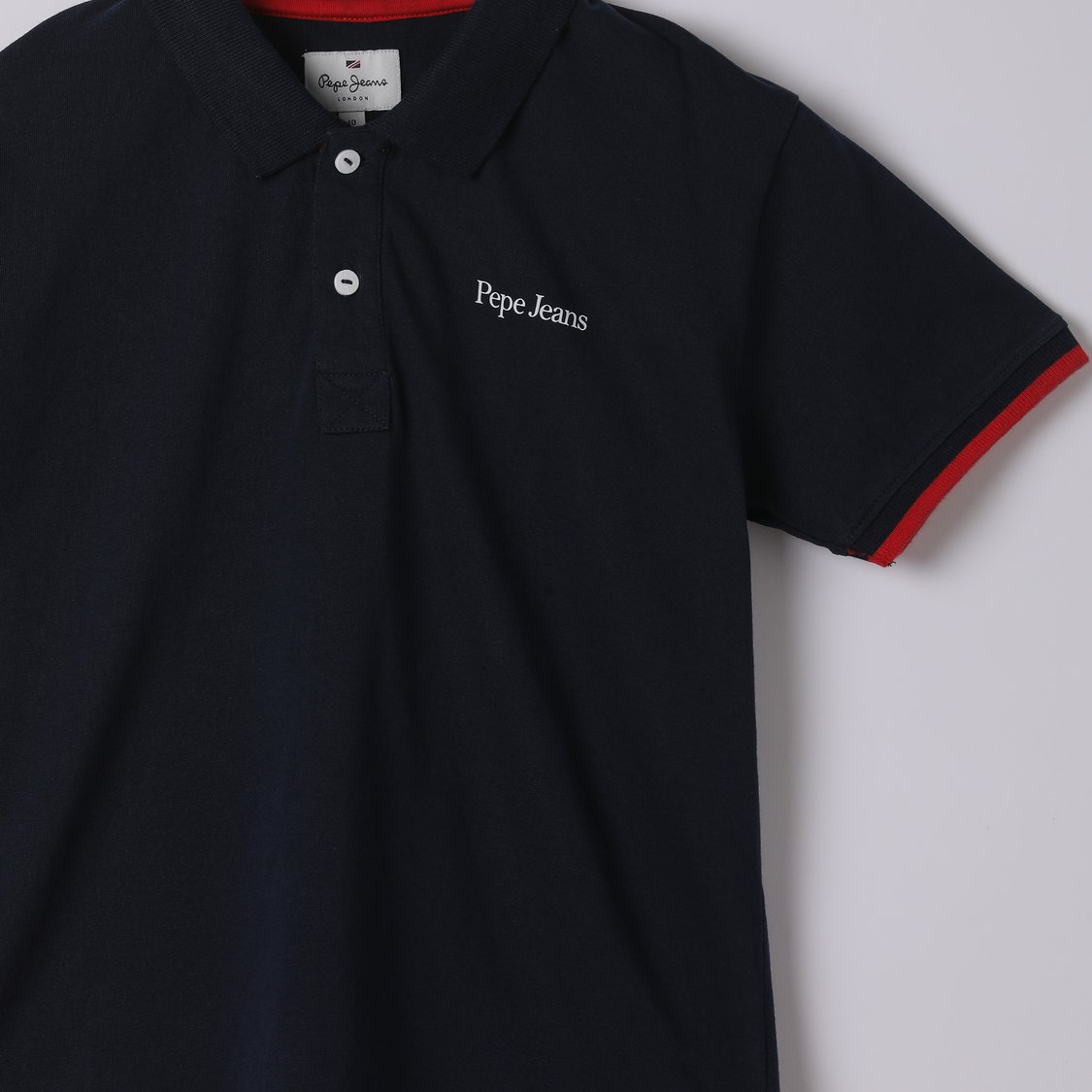 PEPE JEANS Contrast Trim Polo T-shirt