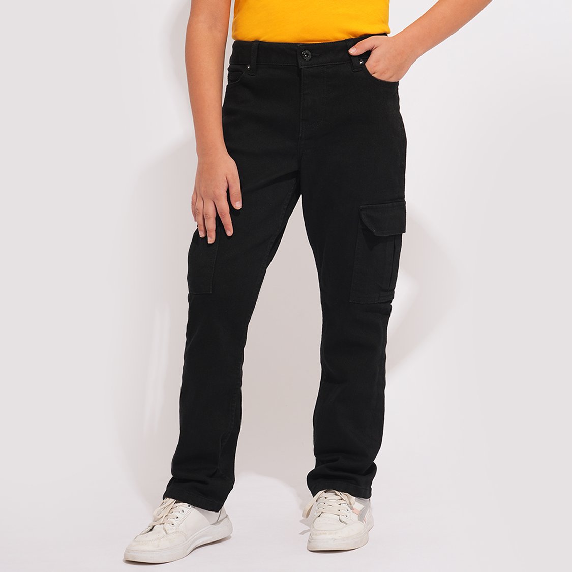 Buy JACK JONES JUNIOR Solid Regular Fit Jeans from JACK JONES
