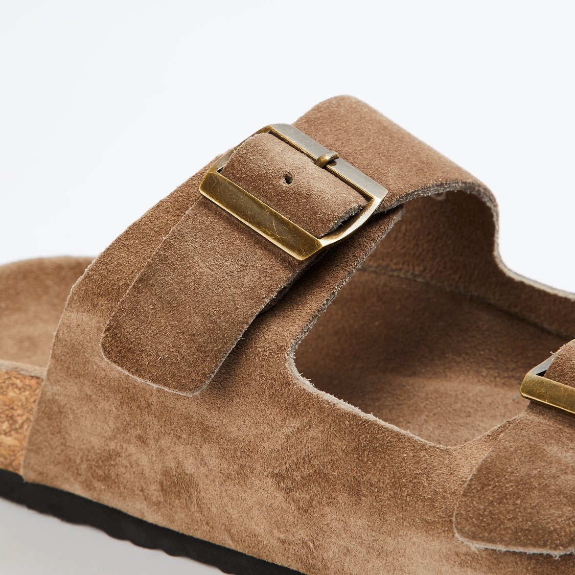 CODE Solid Buckle Sandals