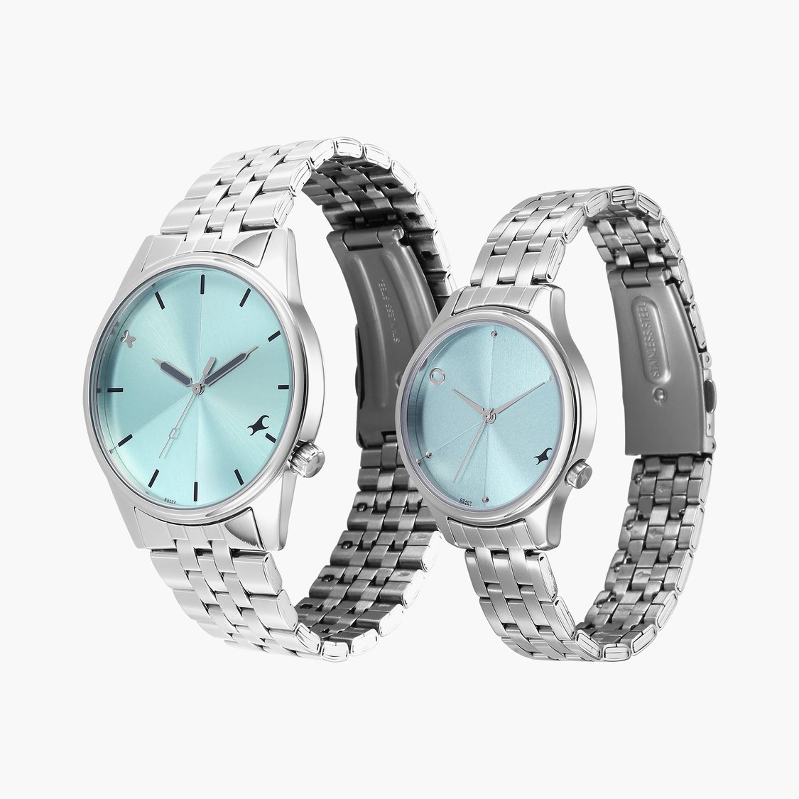 Buy FASTRACK Mixmatched Couple Analog Watch Set 33056296SM02P