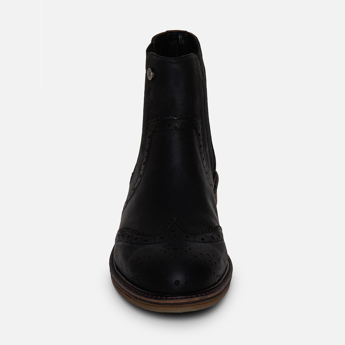 EZOK Men Solid Chelsea Boots