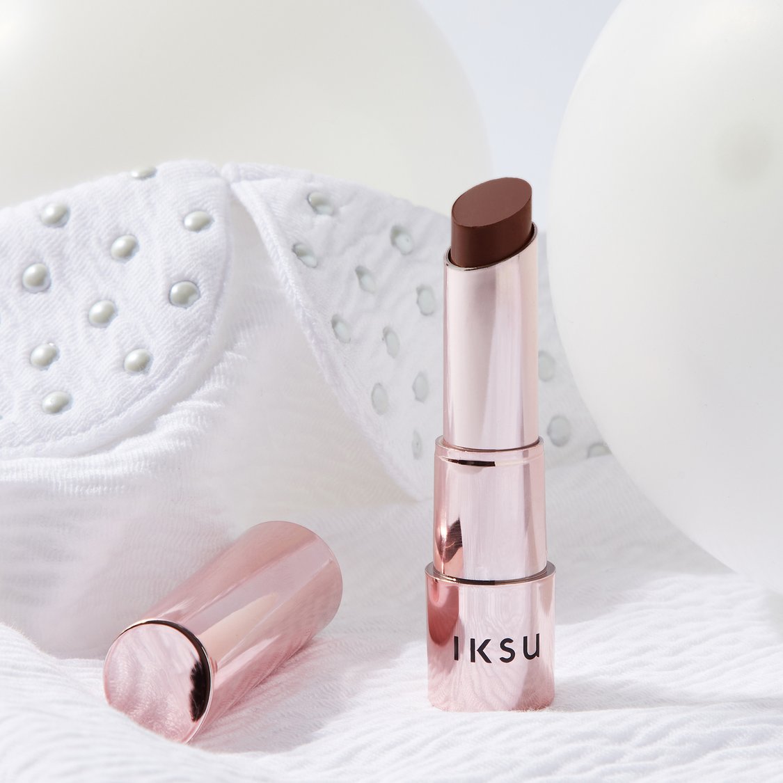 IKSU Suede Kiss Creme Matte Lipstick - Cinnamon Swirl - 3.5g