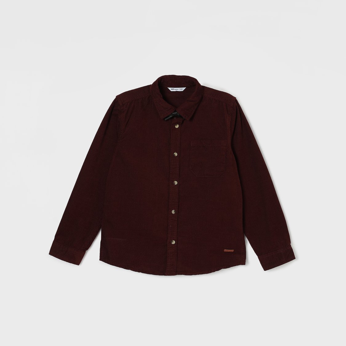 FAME FOREVER Textured Shirt with Bow
