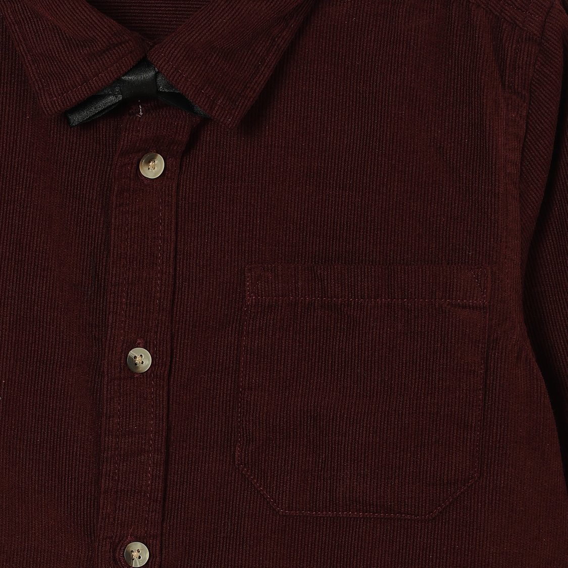 FAME FOREVER Textured Shirt with Bow