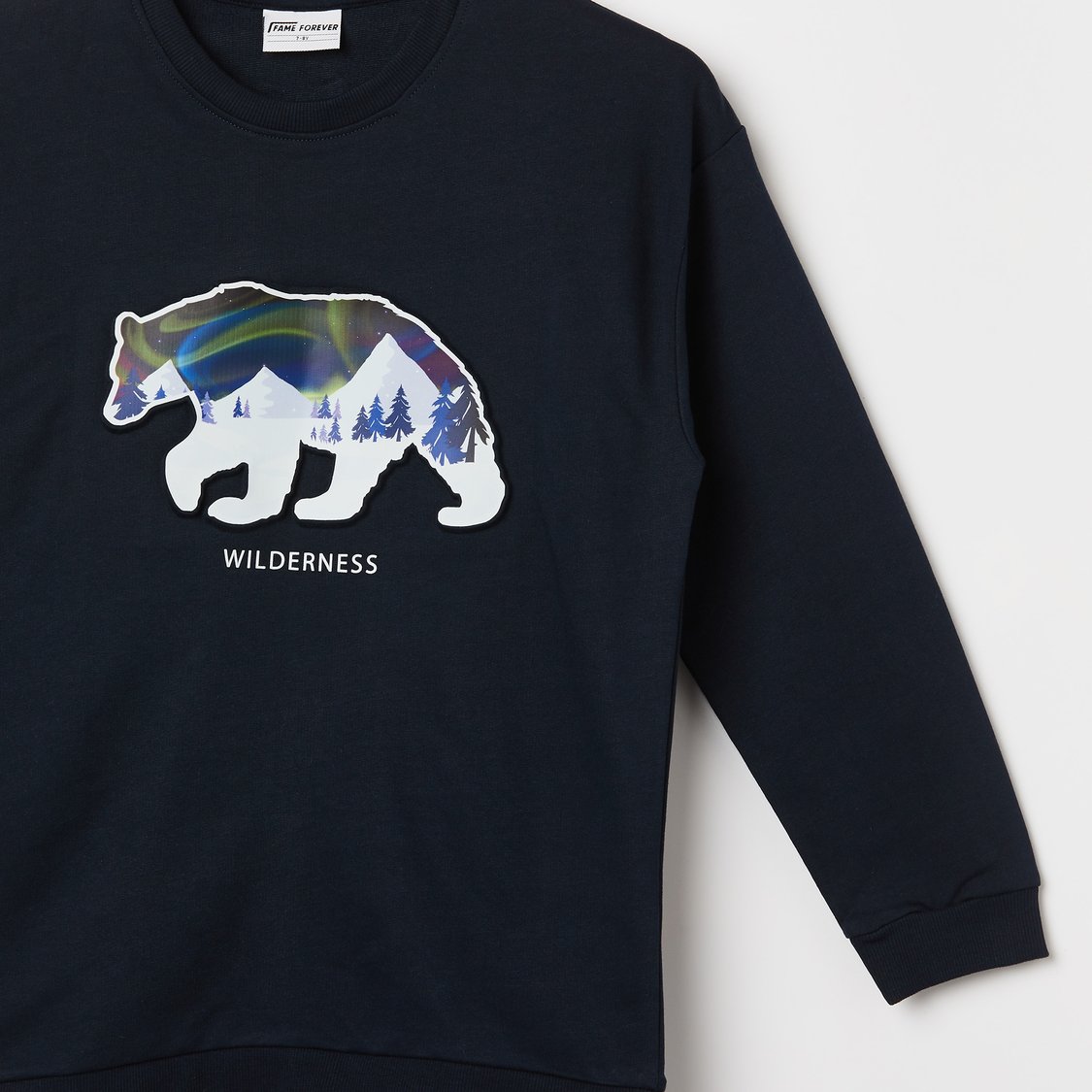 FAME FOREVER Printed Sweatshirt