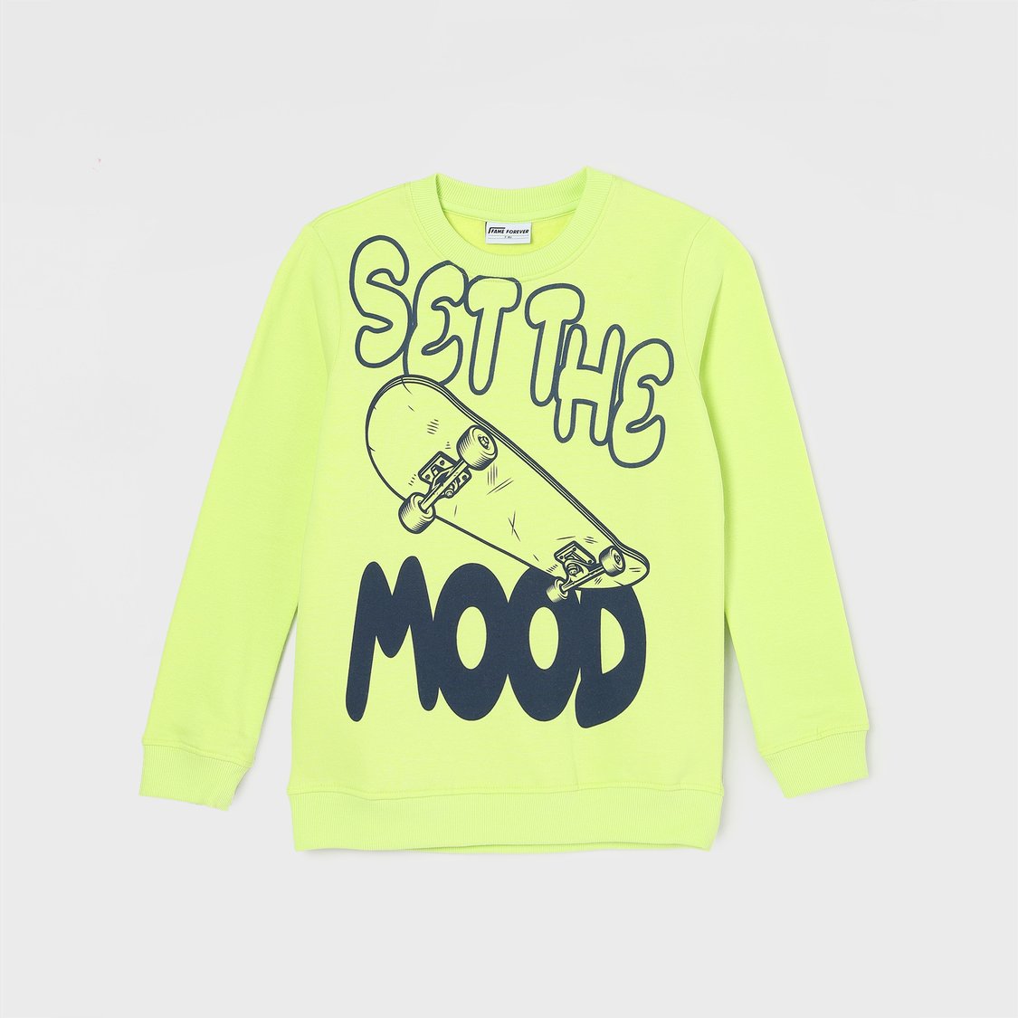 FAME FOREVER Printed Sweatshirt