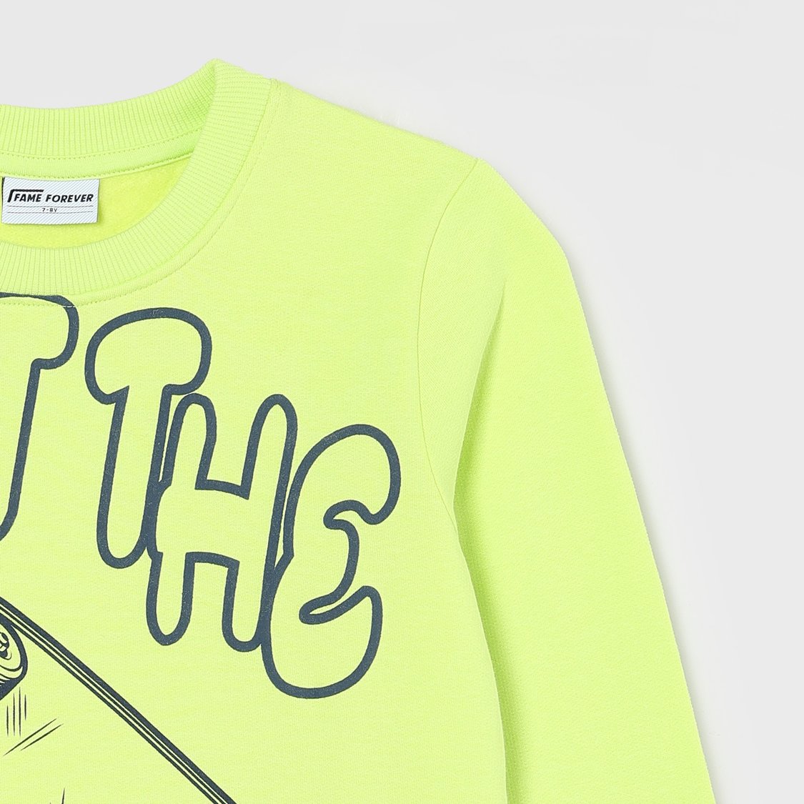 FAME FOREVER Printed Sweatshirt